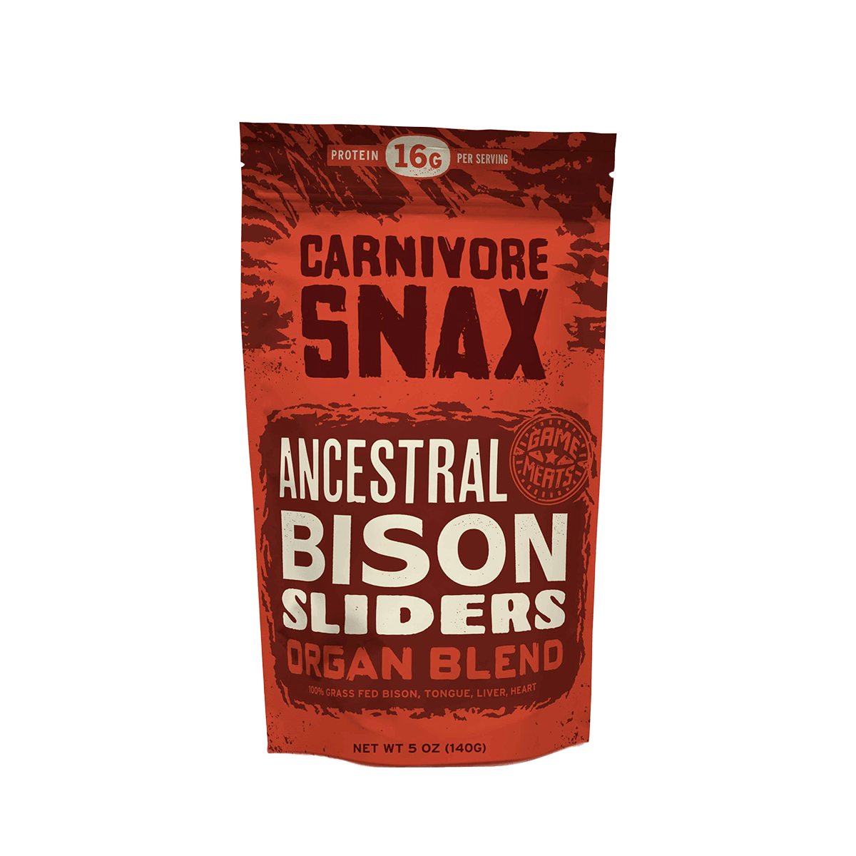 Ancestral Bison Sliders - Members Only Meat 'Chips' Bite-Sized